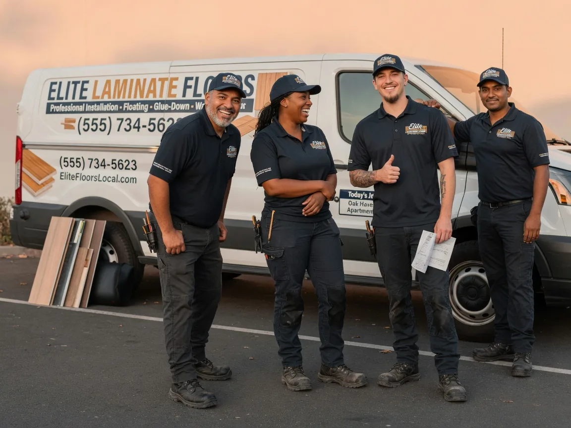 Laminate flooring installation company in Fountain, MI